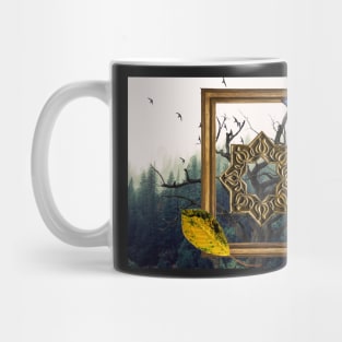 composición  de bosque Mug